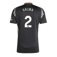 Pánský Fotbalový dres Arsenal William Saliba #2 2024-25 Venkovní Krátký Rukáv